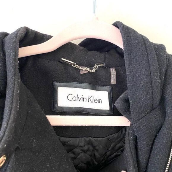 ‎CALVIN KLEIN Wool Coat - Picture 3 of 7